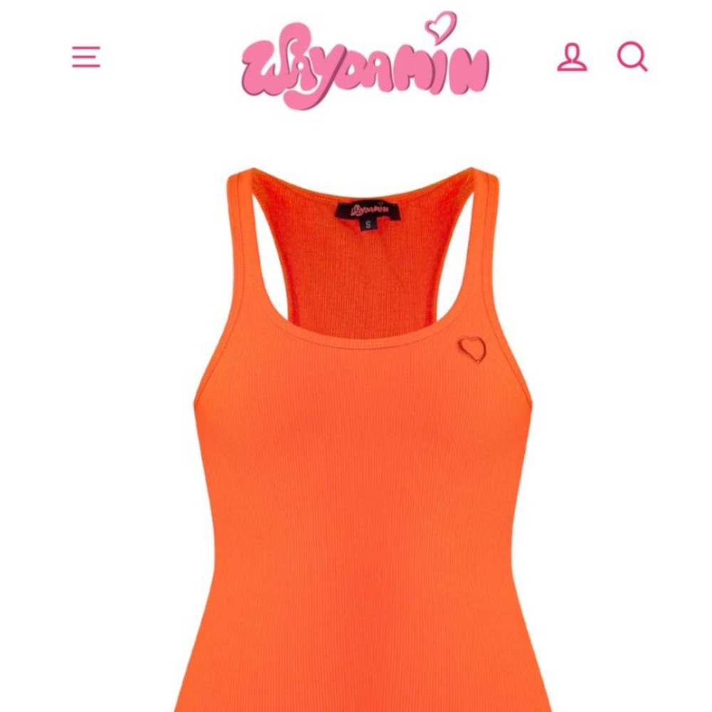 Waydamin Pink Ribbed Dress